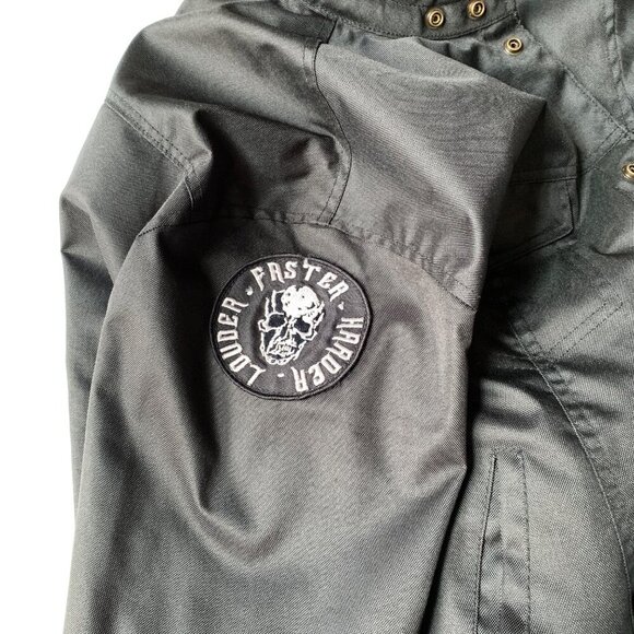 Sick Boy Motorcycles Short Sleeve Black Riding Jacket Shirt - Picture 7 of 9